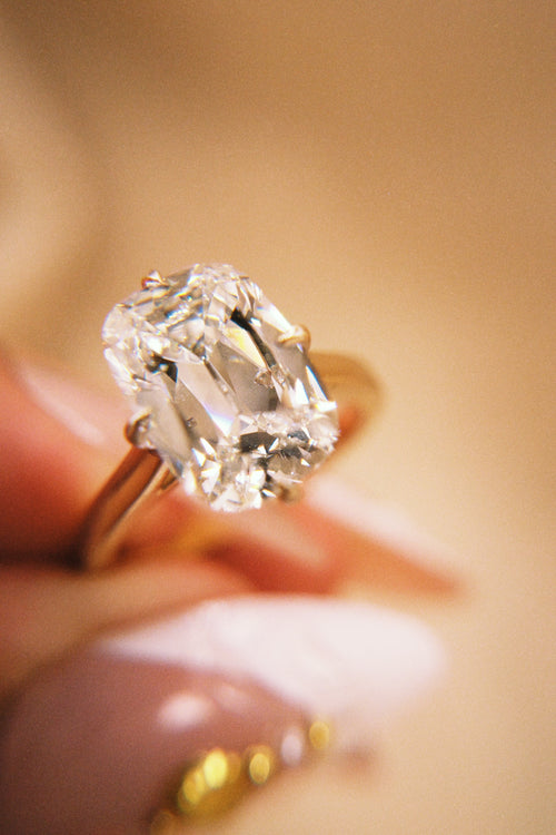 Antique Old Mine Cushion Cut